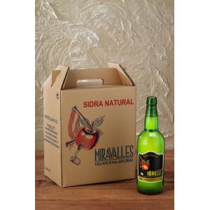 Miravalles Caja Natural no Retornable 6 unidades 70 cl