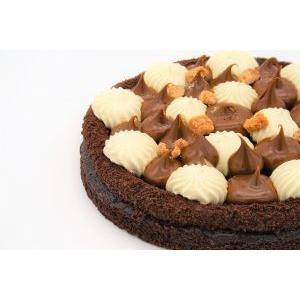 Tarta de Chocolate, Plátano y Dulce de Leche