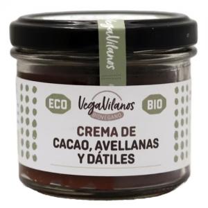 Crema de avellanas, cacao y dátiles